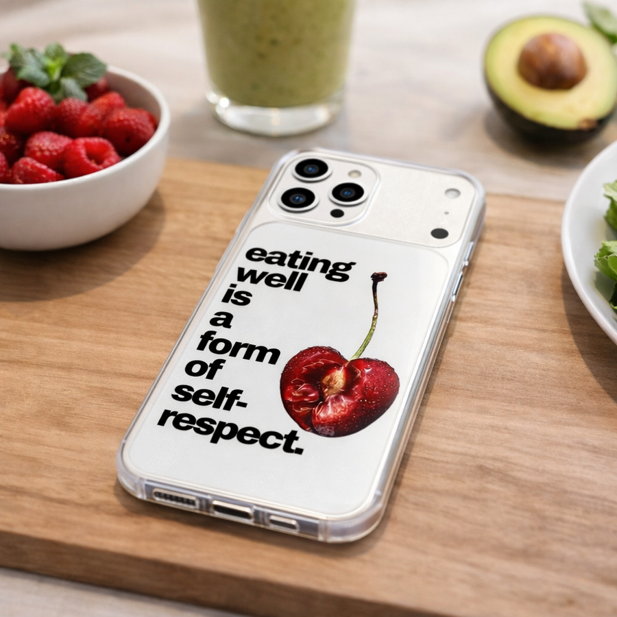 Blum Clear Printed Phone Case – Transparent Protective Cover for iPhone, Samsung & OnePlus